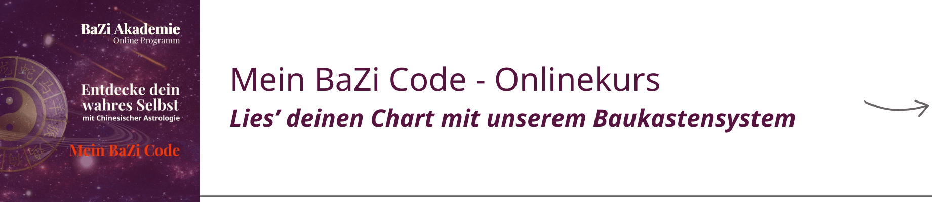 Online Kurs um deinen BaZi Chart zu lesen